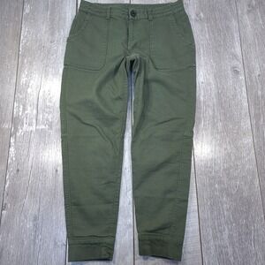 Mountain Hardwear Joggers Women 8 Green Utility Hiking Cargo Pants